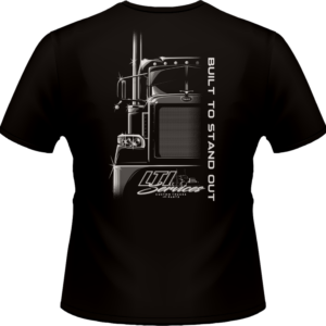 LTI "Build to Stand Out" Black T-shirt