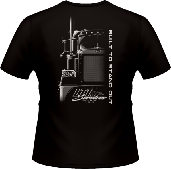LTI "Build to Stand Out" Black T-shirt