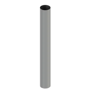 Linciln Chrome 8" Flat Top Exhaust Stack