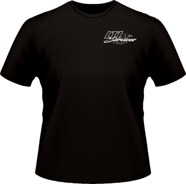 LTI "Build to Stand Out" Black T-shirt - Image 2